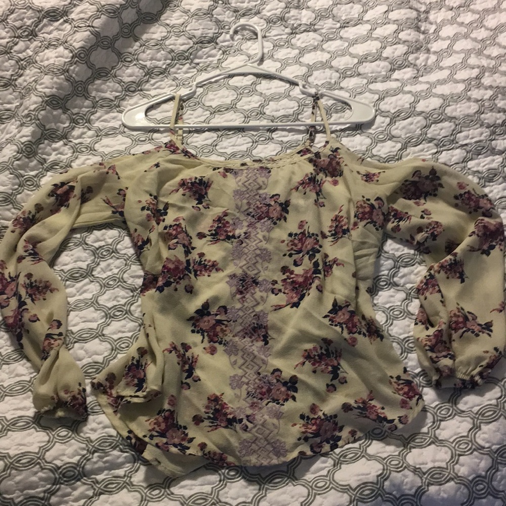 Cold Shoulder Long Sleeve